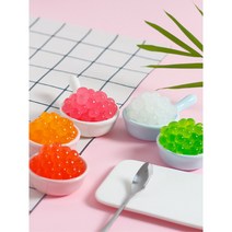 리우씨앤씨 과일맛 12종 팝핑보바 1.25kg 버블티 밀크티 펄 음료수 디저트 토핑포장은변경될수있음, 딸기맛