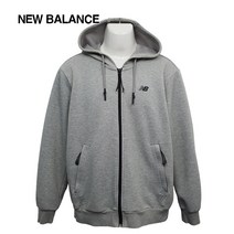 뉴발란스스포츠 기본로고 데일리 후드 집업 105