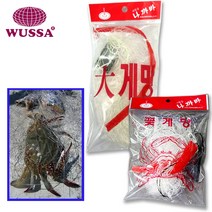 국산 중형 대형 게그물망 게망 꽃게낚시 게그물 낚시 참게바늘 참게낚시 참게바늘 서프대 초원투, 게그물망 대형