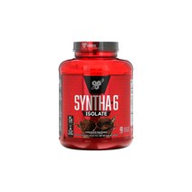 BSN 신타6 아이솔레이트 프로틴 파우더 드링크 믹스 초콜렛 밀크쉐이크 1.82kg(4.02lb) 단백질 보충제 아미노산, 1, 912g(2.01lb)