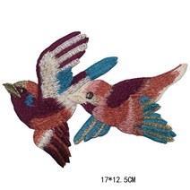 1 pc 새 피닉스 공작 크랜 자수 꽃 레이스 패브릭 패치 diy 옷 수리 배지 의류, Style 11