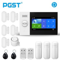 Tuya 스마트 홈 보안 경보 시스템 무선 와이파이 PG-107 도난 경보 시스템 모션 감지 도난 방지 알람, D., 중국, 영국 플러그