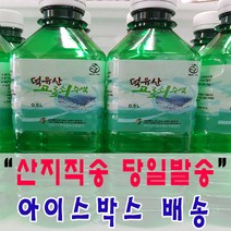 (아이스박스 배송) 첫물 달콤한 청정 덕유산 100% 고로쇠수액 당일발송, 500ml, 30개