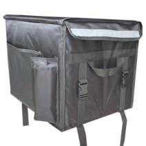 피자가방 스쿠터 오토바이 단품 딜리버리 햄버거 배달, 30L + 칸막이 + 컵홀더 (자기흡인)
