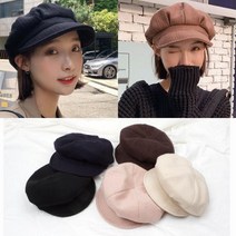 AJX552993브레드 헌팅캡S1291육각와이어챙 여자팔각모 여성군모 베레모 여성팔각모