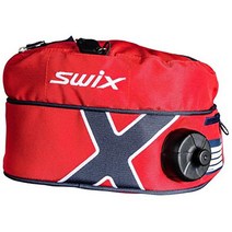 스윅스 Swix Ski Gear Norge Insulated Drink Belt 1-Liter Red/Blue [미국 직배송]