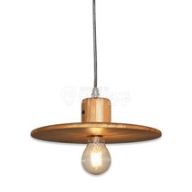하이전구 원목 펜던트조명 평갓, 포커스LED COB A6 3.5W 2700K