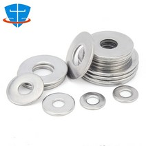 100pcs 304 스테인레스 스틸 평 와셔 M1.6 M2 M 2.5 M3 M4 M5 M6 M8 M10 초박형 심 조정 고정밀 금속 일반, 05 M3 x 9 x 0.8_03 100Pcs