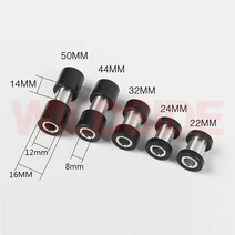 자동차쇼바 에어서스 완충기 DNM 리어 쇼크 업소버 부싱 다운 힐 자전거 코일 22mm 50mm MTB 마운틴 바이크, 02 24mm