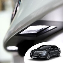 SM6 화이트 LED 조명등 순정교체형 전구 모듈 실내등 화장거울등 글로브박스등 트렁크등 번호판등, 2. 중앙실내등 - 5LED (2개)/T10