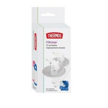 푸고 써모스 펀테이너 빨대컵 355ml용 리필빨대, 화이트 2개입, 355ml, 1개