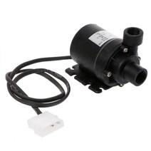 순환모터 수중 온수순환용 보일러 순환용 2023 800L/H 5m DC 12V 태양 브러시리스 모터 물 순환 워터, 01 12V_01 Black