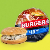G: 즉석식품 수제 더블버거 PC방 냉장 햄버거 200g GЯ+VIP_ 등심돈까스, GЯ 1