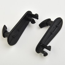 2pcs 자동차 바닥 매트 클립 카펫 리테이너 그립 홀더 고정 클램프 후크 유지 패스너 Toyota Hilux Vios Avanza Innov, 협력사, 보여진 바와 같이, 토요타