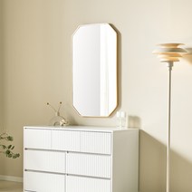 파로마 프리더 골드 화장대거울 벽걸이 인테리어 대형 현관 욕실 거울 1000 PJM206