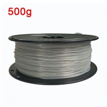 탄성 유연한 TPU 3D 프린터 필 라 멘 트 175mm 고무 소재 롤 플렉스 500g 250g 레드 블랙 블루 필 라 멘 트 3D 인쇄, 2A Elastic Grey-500g_CHINA, 03 2A Elastic Grey-500g, 상세 설명 참조2