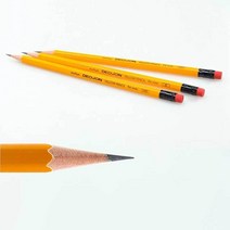 지우개달린연필 2B/B/HB 12개입 지우개 연필, 2B (30261)