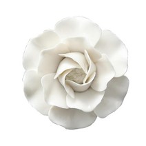 다중 크기 3D 세라믹 꽃 패널 장식 조각 Pendenthanging 장식 복도 부엌 방 및 가정 식사를위한 도자기 꽃, S 작약 8cm