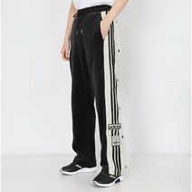 아디다스오리지널스 여성 아디브레이크 팬츠 IC8127 아디다스오리지널 여자 벨벳 와이드팬츠 데일리 트레이닝바지 편한 츄리닝바지 스냅 트랙팬츠 우먼 트레이닝팬츠