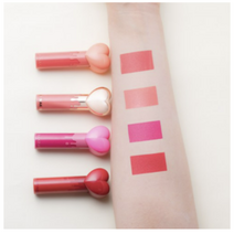 네이크업페이스 하트 플럼핑 타투틴트 4종 세트, 레드스완+나쁜 푸샤핑크+살몬 몬스터+ET의 코랄, 10세트