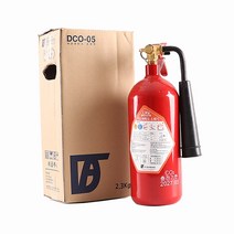 한국소방자제 철제 CO2소화기 2.3kg 1개