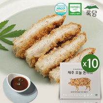 제주오늘등심돈까스 10팩+소스10개, 10팩, 120g