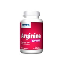 Jarrow 자로우 오르니틴 회로 아르기닌 1000mg 100베지정, 1개, 기본
