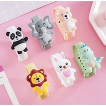 어린이 모기 퇴치 팔찌 애니멀 동물 팔찌 (6가지옵션/택1), 코끼리