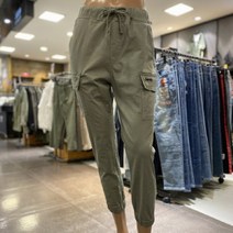 지프 JEEP 밴딩 베이직 조거 팬츠 JM8PTU751