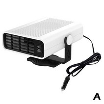 사무용 12v/24v 2 In 1 Car Heater Defroster Portable ​electric Heating Cooling Fan Demister For And T, 01 A