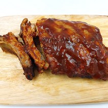 (케이쿡)바비큐 폭립 고급형 (매콤한맛 오리지날) 500g, 폭립 고급형 오리지날맛 500g+매콤한맛 500g