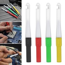 4 개/대 0.7mm 피어싱 바늘 프로브 핀 테스트 프로브 미니 와이어 피어싱 Gap 와이어 피어싱 감지 도구 4, 01 4pcs