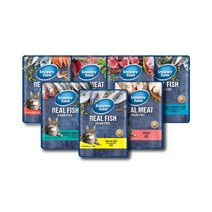 NEW 스내피톰 캣 파우치 7종 85g 닭고기 양고기 참치 정어리 흰살생선 고양이 습식 주식 간식, 닭고기와 소고기야채