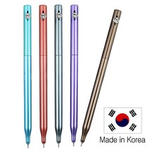 [소량주문가능][국산]크리스탈니들펜-300개이상 실크인쇄 1도 무료, 보라