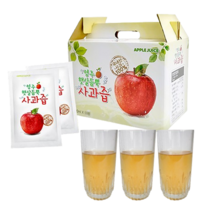 영주 사과즙 상큼달달 햇살듬뿍 순수사과즙 100mlx30, 100mlx80+5개 증정, 5개, 100ml
