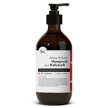 수오가닉 퍼퓸 샴푸워시 프루트샤워 1000ml
