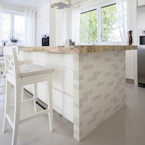 데코미 주방 욕실 타일시트지 일반시트지, HDC-134(직사각타일-투톤)