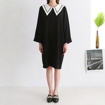 와이드카라원피스/신산원피스/봄원피스/유행원피스