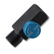 Zeyuan 1/4 Npt 조절기 압력 밸브 원예 도구 홈 인테리어, 19x37mm, 블랙, 스틸