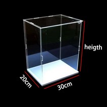 아크릴 박스 주문제작 레고 보관통 토미카 정리함 케이스 피규어 진열장수집품을 위한 개방형 디스플레이, 12 30x20cm_02 height 15cm