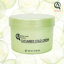 아봄(AVOM) 청 오이 콜드 마사지 크림 450ml 오리지널 (유사품에 주의) 대용량 업소용 아로마 마사지 로션, 12개