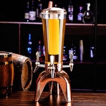 조니워커블루라벨 폭탄주제조 소맥제조 상업용 유럽식 발광주포 주문형 로고KTV 바자, 08 3L 골드드럼+고드름+칠색등