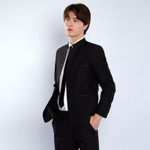 전통 스타일 중산 정장 코트 + 바지 남성 당나라 스탠드 칼라 슬림 젊은 중국 최고의 남자 웨딩 의류