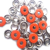 홀 가시 도트 12.4mm 오렌지 10세트(04-734)