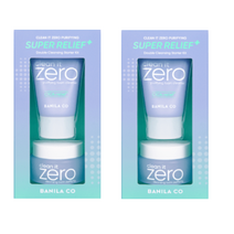 바닐라코 클린잇제로 퓨리파잉 슈퍼 릴리프 더블 클렌징 스타터 클렌징밤 25ml + 폼클렌저 30ml 세트, 2세트