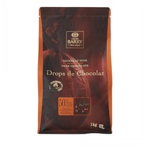 Cacao Barry 50% Cacao Chocolate Chips 카카오바리 50% 카카오 초콜릿 칩 1kg