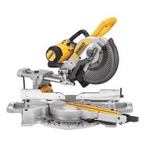 [디월트] DWS727 1 675W 10인치 슬라이딩 각도절단기, 1개