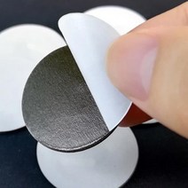동전자석 원형 고무 자석스티커 원형 2cm 50개 DIY 마그넷 제작, 본품선택