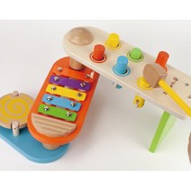 원목 악기장난감 실로폰 망치 아기놀잇감 두돌선물 악기놀이장난감 실로폰장난감 어린이 돌아기