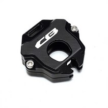 2022 혼다 CB650R CB500F CB125R CB300R CB1100 CB1000RNew 오토바이 키 커버 케이스 쉘 자수 배지 열쇠 고, 10 KC Black